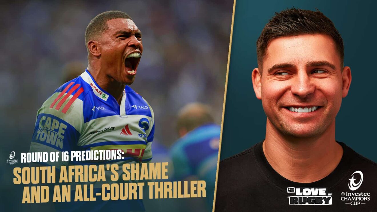 Stormers star Damian Willemse and ex-England scrum-half Ben Youngs.