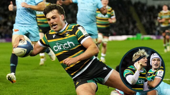 George Furbank was excellent for Northampton Saints.