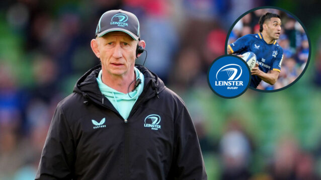 What Leo Cullen told his Leinster players after ‘highly unusual’ first half which is ‘good reminder’ ahead of Sale Sharks showdown