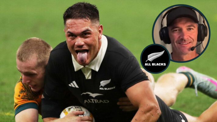 Quinn Tupaea and Stephen Donald photo