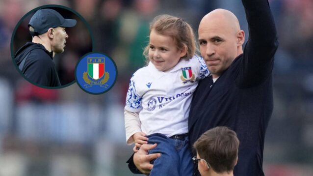 Italy legend Sergio Parisse.