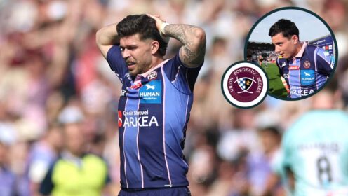 Union Bordeaux-Bègles stars Matthieu Jalibert and Louis Bielle-Biarrey (INPHO/James Crombie/EPCR)