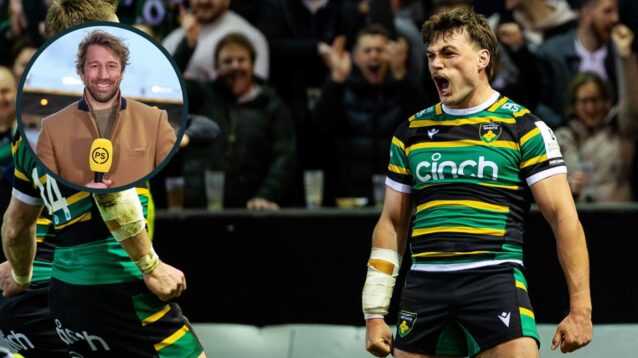 Chris Robshaw praises Northampton Saints full-back George Furbank.