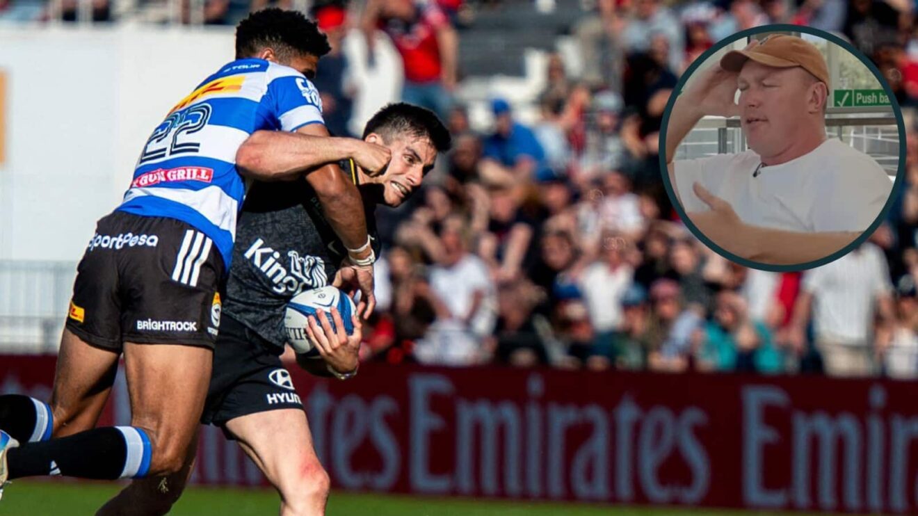 Toulon taking on Stormers in controversial Champions Cup clash and Springboks legend Schalk Burger (inset).