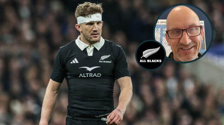 All Blacks fly-half Damian McKenzie and former New Zealand scrum-half Ant Strachan (inset).