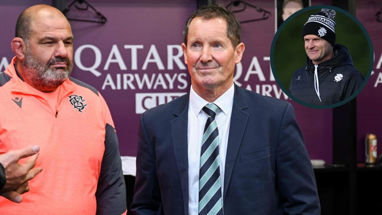 Robbie Deans joins Patrice Collazo and Scott Robertson in the Barbarians coaching group.