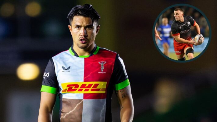 Marcus Smith is at full-back for Harlequins while Ben Earl returns for Saracens.