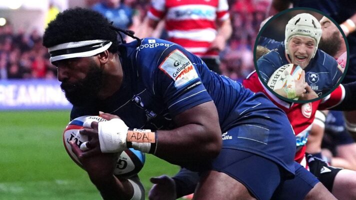 A two layered image of Kalaveti Ravouvou and Fitz Harding