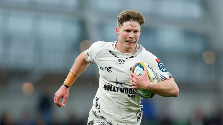 Sharks' back Ethan Hooker.