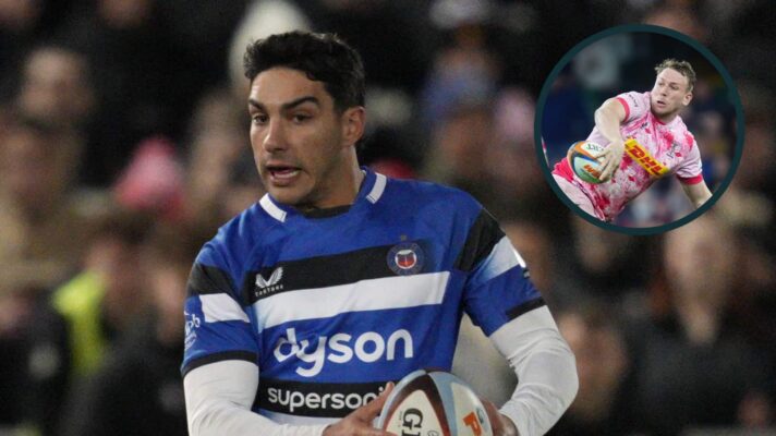 Santi Carreras and an inset of Alex Dombrandt.