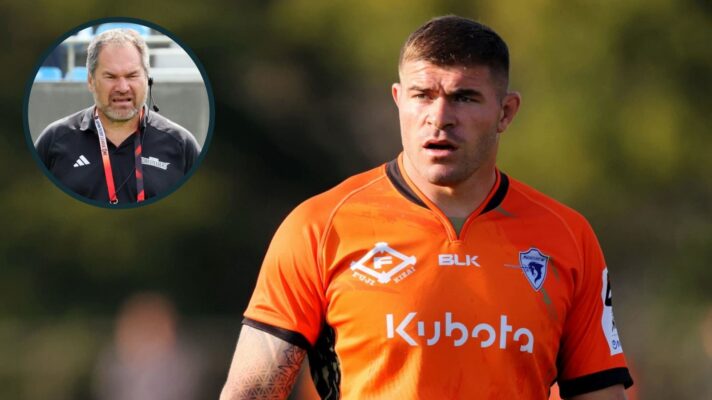 Kubota Spears hooker Malcolm Marx crossed the whitewash.