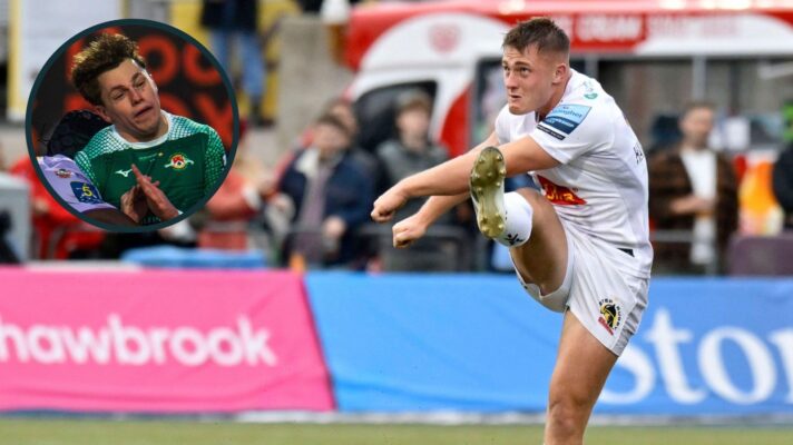 A two layered image of Will Haydon-Wood (right) and Geordie Gwynn (left)