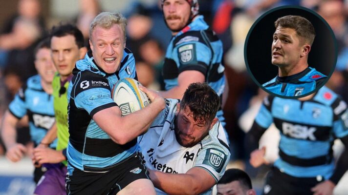 A two layered image of Johan Mulder and Callum Sheedy