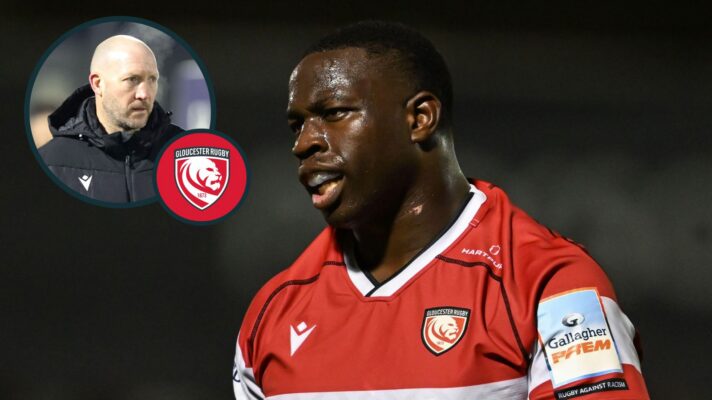 A two layered image of Afo Fasogbon and George Skivington