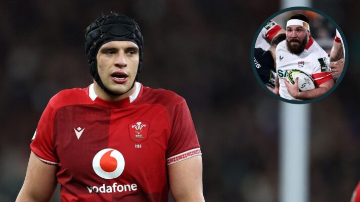 A two layered image of Dafydd Jenkins (left) and Tom O'Toole (right)