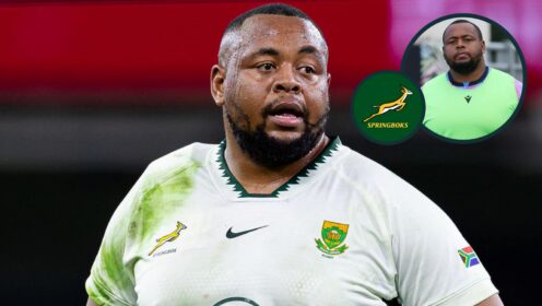 Springboks prop set to miss the Rugby World Cup after doping suspension handed down