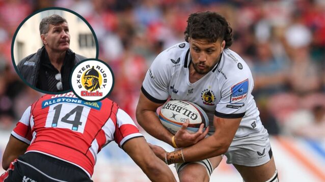 Exeter blow as England hopeful cops ban for red-carded ‘split-second response to pain and frustration’