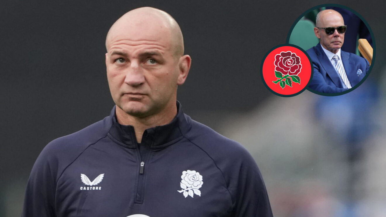 England head coach Steve Borthwick and Rugby World Cup-winning boss Sir Clive Woodward (inset).