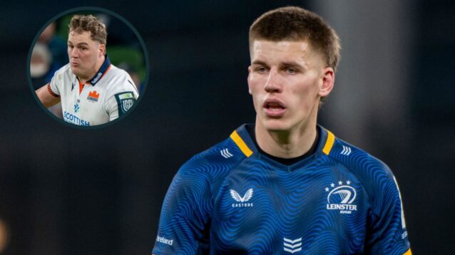 Sam Prendergast starts for Leinster while Duhan van der Merwe returns for Edinburgh.