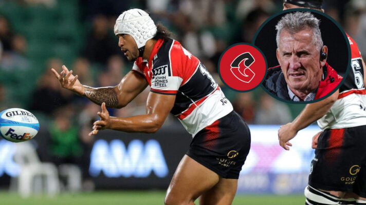 Leicester Fainga'anuku and Rob Penney photo