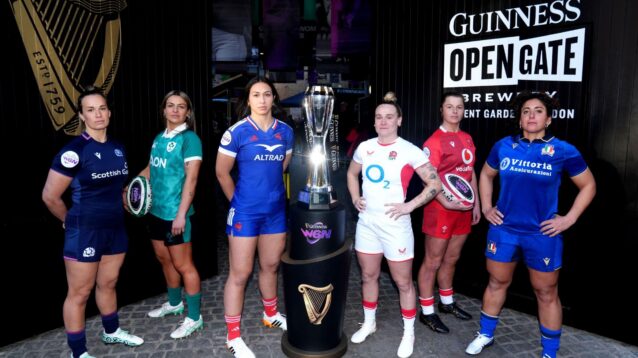 Women's Six Nations captain's in 2026