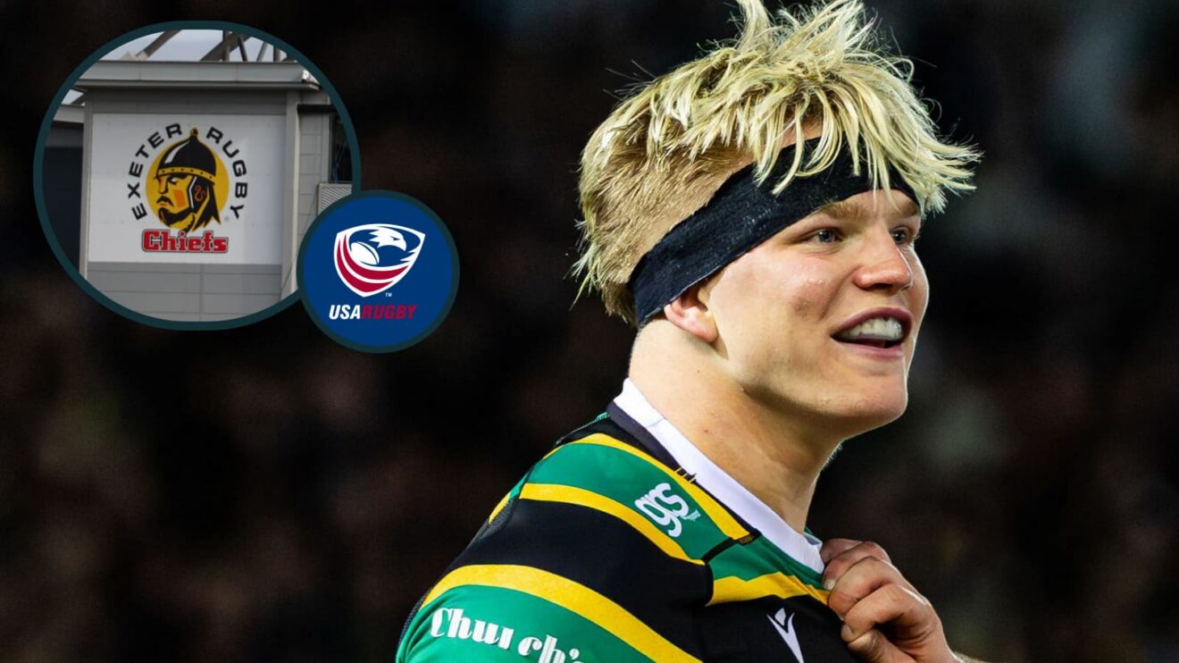 Northampton Saints back-row Henry Pollock tried to ruffle feathers against Leicester Tigers.