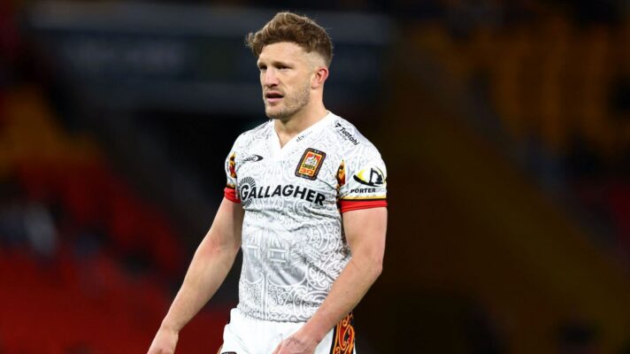 Damian McKenzie in action for the Chiefs in 2026.