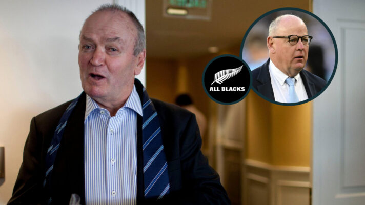 New All Blacks selector Sir Graham Henry and ex-Springboks coach Jake White (inset).