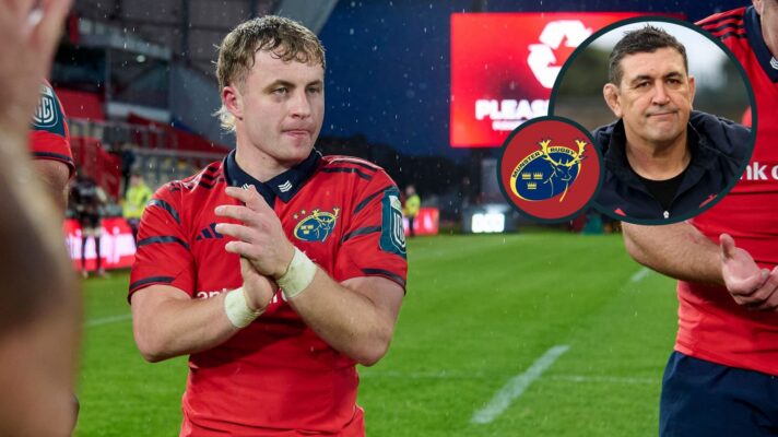 Munster scrum-half Craig Casey led the team to victory over the Lions.