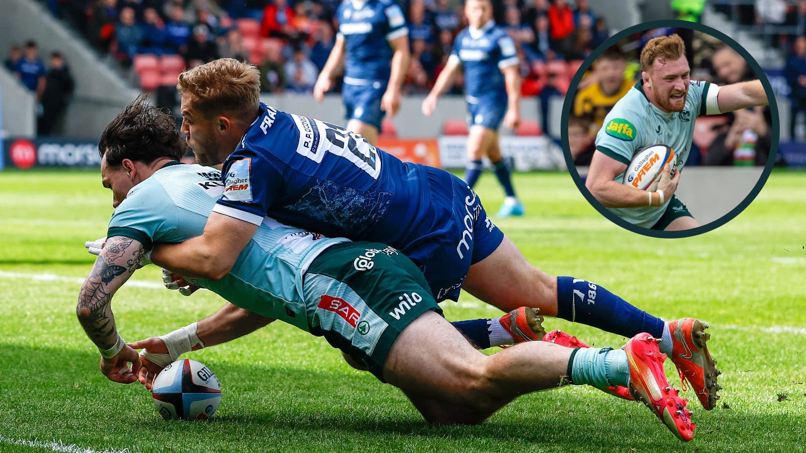 Sale Sharks v Leicester Tigers: Five takeaways as ‘magical’ Wand seals PREM Rugby play-off spot but seven-try win bittersweet after Wallaby’s injury