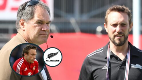 two layer image of mike blair and dave rennie