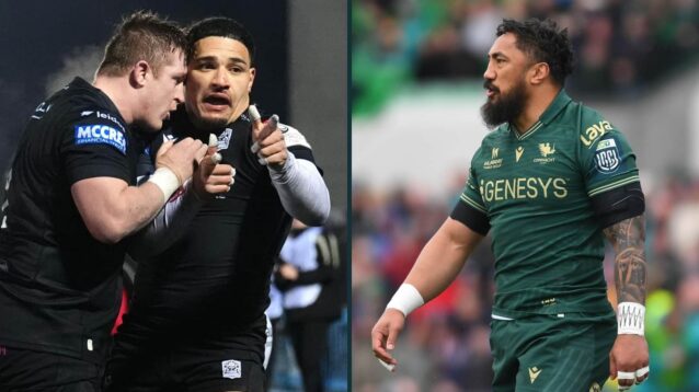 Glasgow v Connacht team news: Tasty Sione Tuipulotu-Bundee Aki head-to-head as British & Irish Lion bolsters Franco Smith’s pack