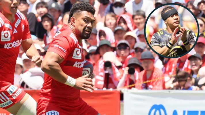 Ardie Savea for Kobelco Kobe Steelers and Cheslin Kolbe for Tokyo Sungoliath.