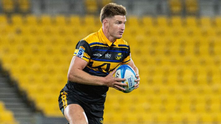 Jordie Barrett in action for the Hurricanes in 2026.