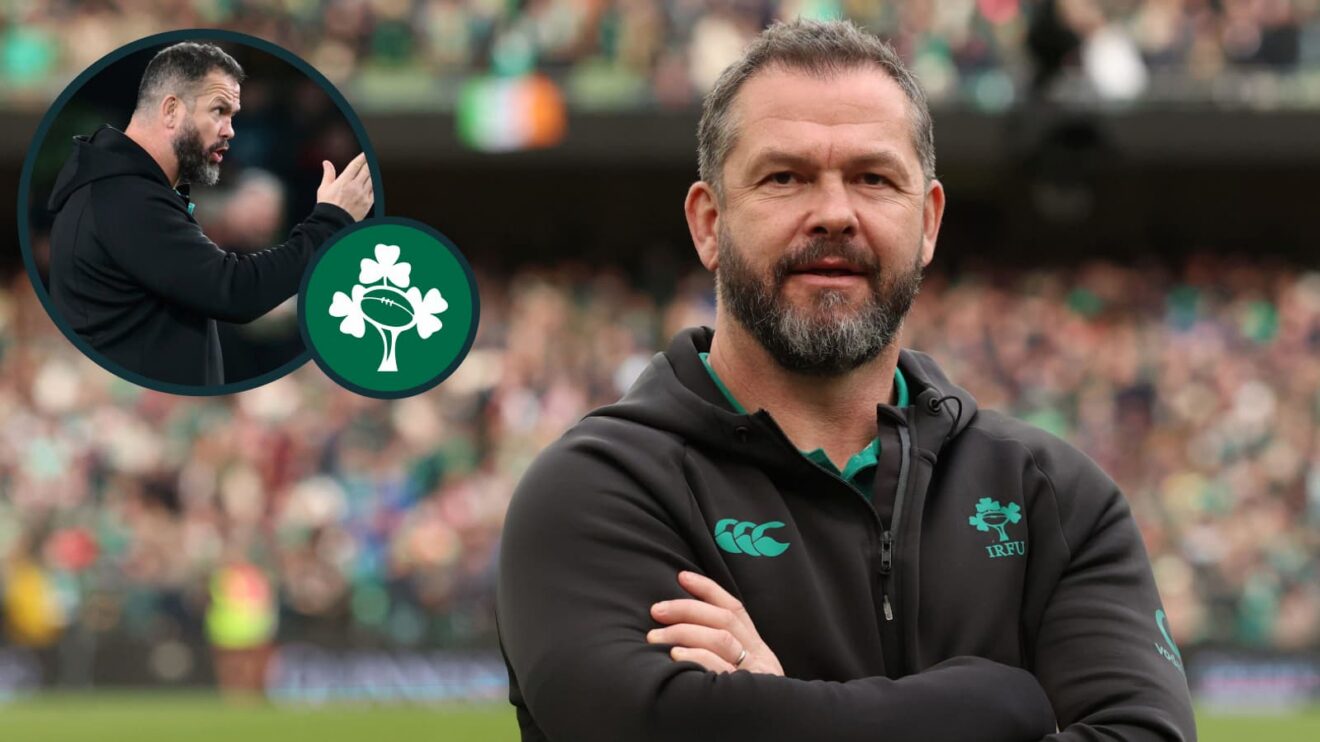 Ireland head coach Andy Farrell has signed a new contract.