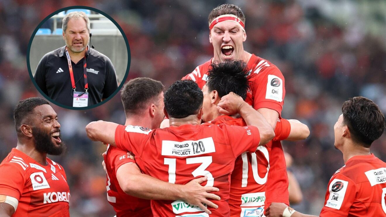 Dave Rennie and Brodie Retallick image
