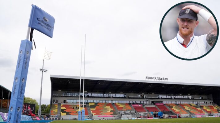 Saracens ground and England cricket captain Ben Stokes.