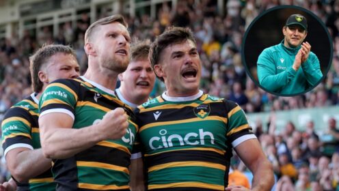Phil Dowson reveals mixture of emotions following 'marathon-long season' Credit: Craig Mercer/ Alamy