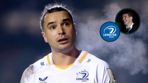 two layer image of James Lowe and Donncha O'Callaghan