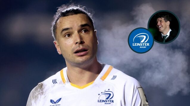 two layer image of James Lowe and Donncha O'Callaghan