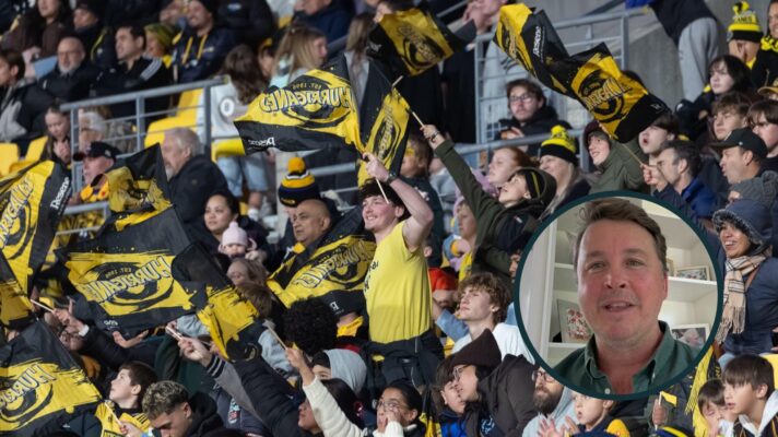 Hurricanes fans and Jack Mesley image
