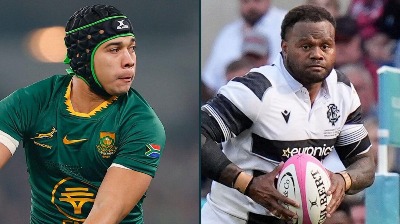 Cheslin Kolbe and Virimi Vakatawa image