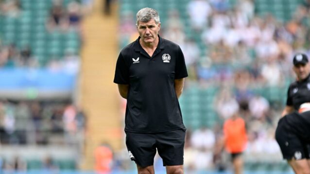 Rob Baxter before the 2026 PREM Rugby final