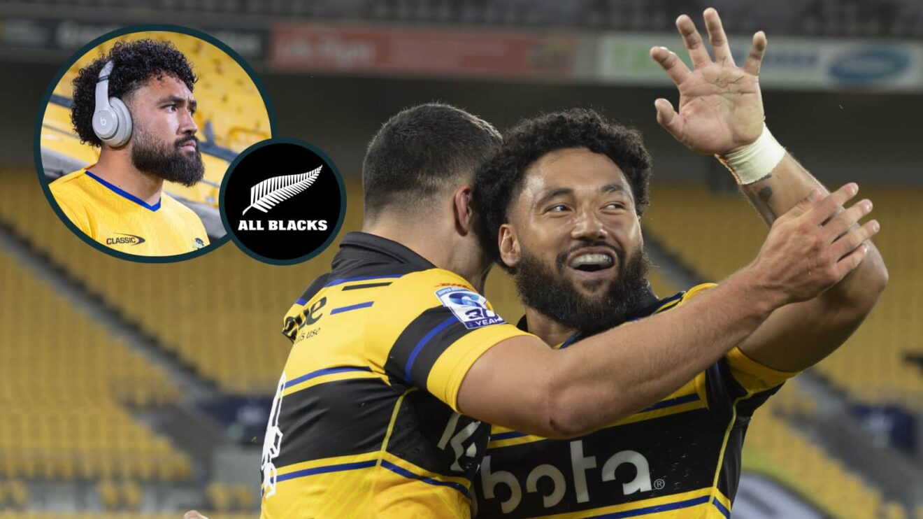 Hurricanes winger Fehi Fineanganofo.