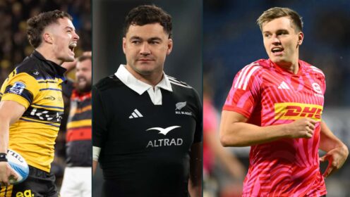 Hurricanes back Callum Harkin, All Blacks centre David Havili and Stormers star Dan du Plessis.
