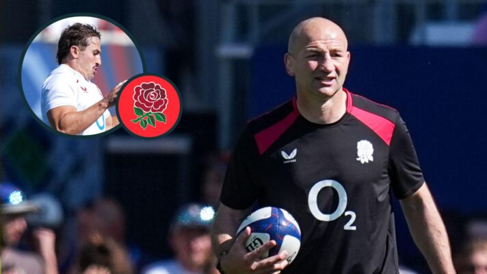 A two layered image of Steve Borthwick and Cadan Murley