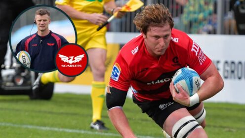 Cullen Grace will leave the Crusaders for Scarlets.