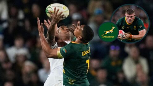 Springboks player ratings: ‘Outrageous’ Damian Willemse shines in milestone match as Bomb Squad blasts England away