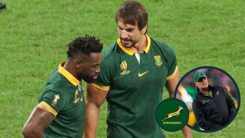 two layer impage of the springboks