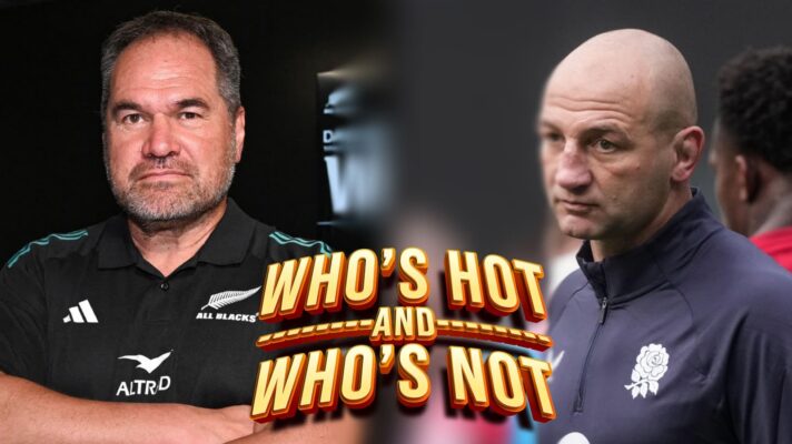 two layer image of dave rennie and steve borthwick